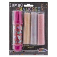 Kredy chodnikowe Jumbo z uchwytem 3 szt.