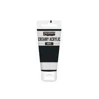 Kremowa farba akrylowa matowa Pentart 60 ml – czarna
