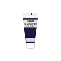 Kremowa farba akrylowa półmatowa Pentart 60 ml – bakłażanowa