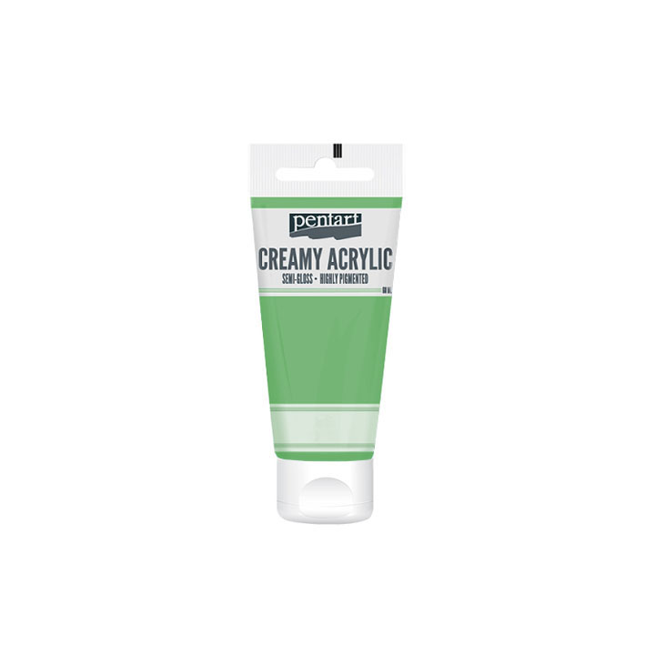 Kremowa farba akrylowa półmatowa Pentart 60 ml | różne odcienie