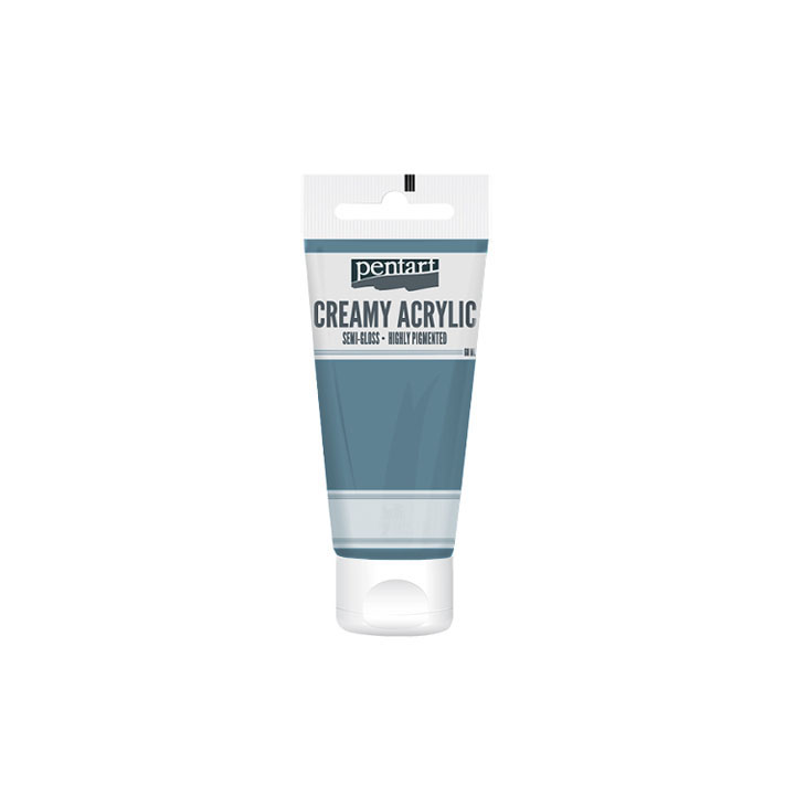 Kremowa farba akrylowa półmatowa Pentart 60 ml | różne odcienie