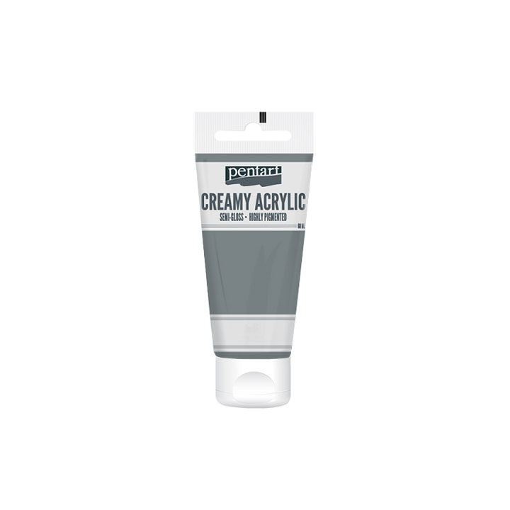 Kremowa farba akrylowa półmatowa Pentart 60 ml | różne odcienie