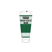 Kremowa farba akrylowa matowa Pentart 60 ml | różne odcienie - zielona
