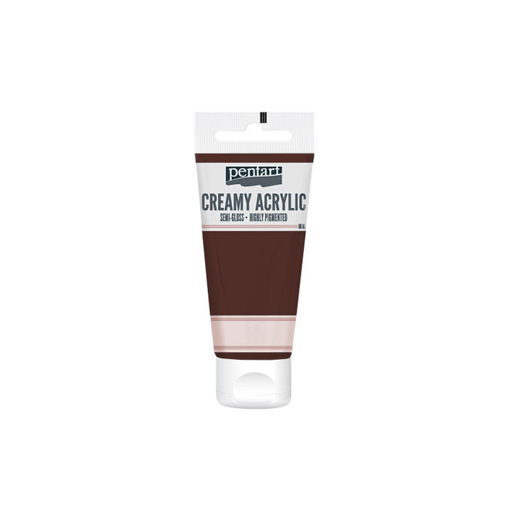 Kremowa farba akrylowa półmatowa Pentart 60 ml | różne odcienie | Artmie