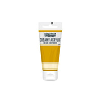 Kremowa farba akrylowa półpołyskowa Pentart 200 ml | różne odcienie - 21 złota