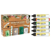 KREUL Zestaw świec Winter Love 6×25 ml | artmie.pl
