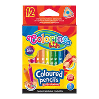 Krótkie kredki trójkątne Colorino | Artmie