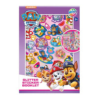 Książeczka z brokatowymi naklejkami Paw Patrol A5 | Artmie