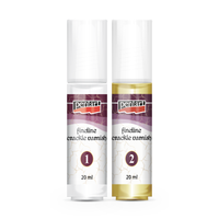 Lakier do spękań Pentart Fineline z drobnymi pęknięciami, 2-składnikowy, zestaw 2x 20 ml