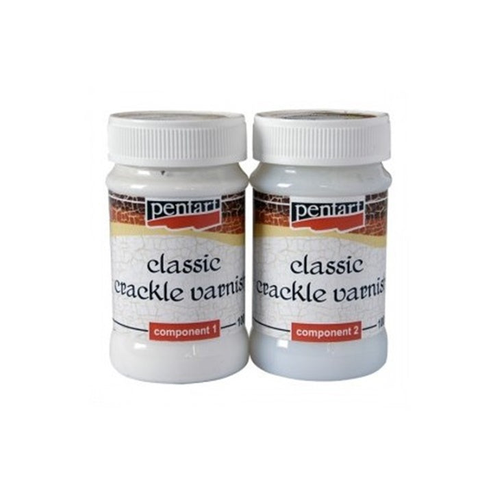 Lakier postarzający do spękań dwuskładnikowy / klasyczny 2 x 100 ml | Artmie