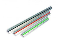 Linijka aluminiowa LENIAR - dwustronna 15cm | Artmie