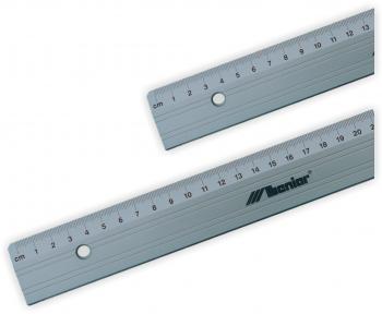 Linijka aluminiowa z wkładką stalową / 100cm | Artmie