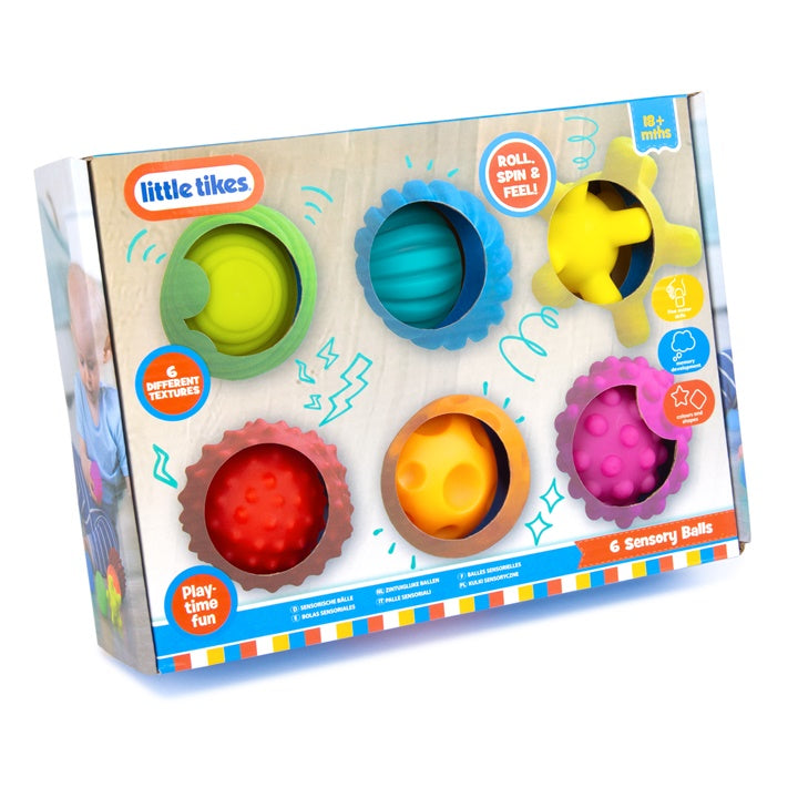 LITTLE TIKES Kulki sensoryczne 6 szt. | Artmie