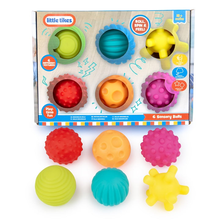 LITTLE TIKES Kulki sensoryczne 6 szt. | Artmie