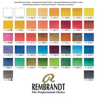 Luxury Wooden Watercolour Paint Case Rembrandt Master 42 pace i 14 akcesoriów | Artmie