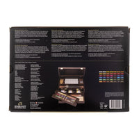 Luxury Wooden Watercolour Paint Case Rembrandt Master 42 pace i 14 akcesoriów | Artmie