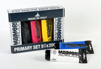 Maimeri Acrilico zestaw farb akrylowych Primary 200 ml