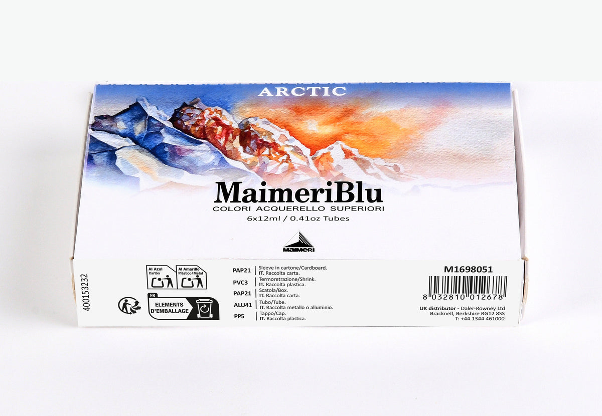 Zestaw farb akwarelowych MAIMERI Maimeri Blu