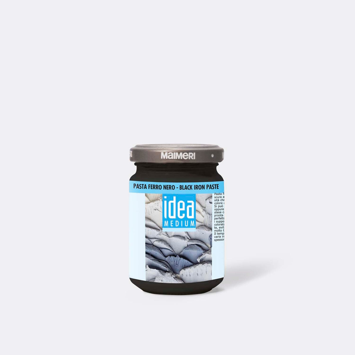 Maimeri czarna pasta akrylowa Black Iron Paste 125 ml
