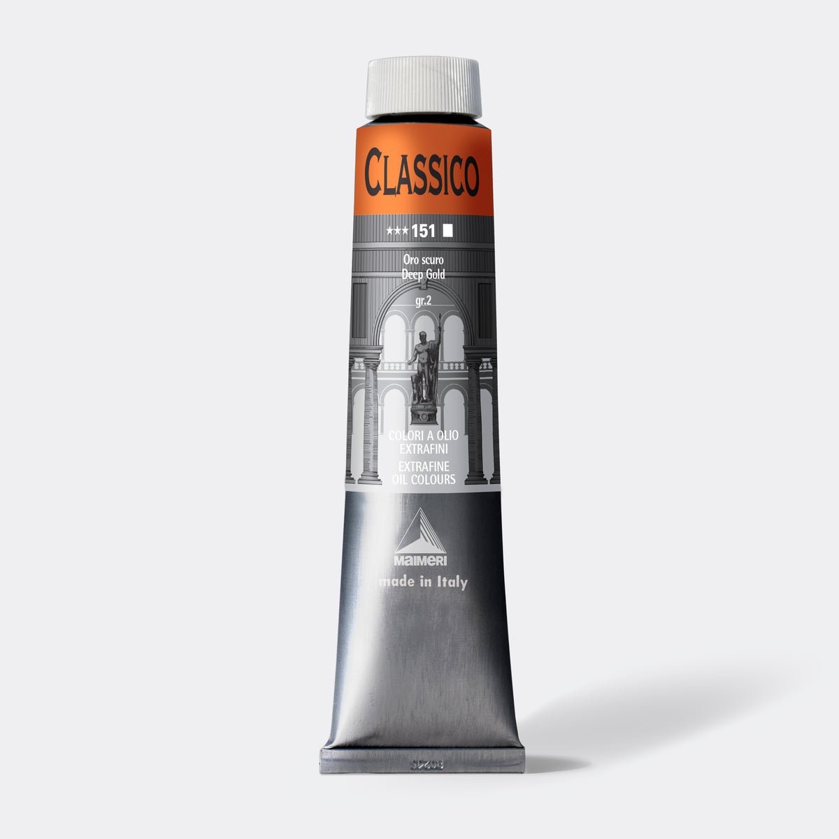 Farba olejna Maimeri Classico 200 ml – Ciemne złoto