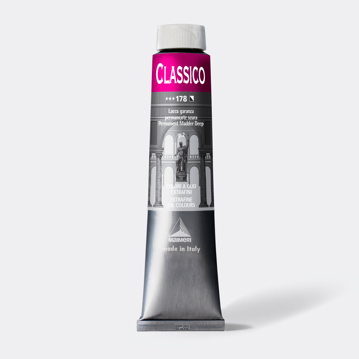 Farba olejna Maimeri Classico 200 ml – Permanent Madder ciemny