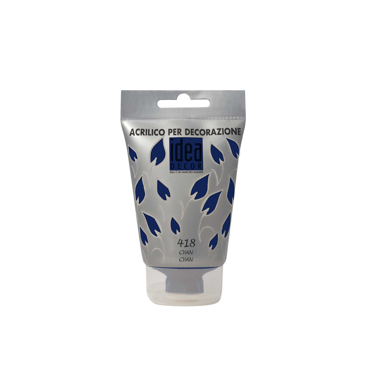 Dekoracyjne farby akrylowe MAIMERI Idea Decor 110 ml – Cyjan