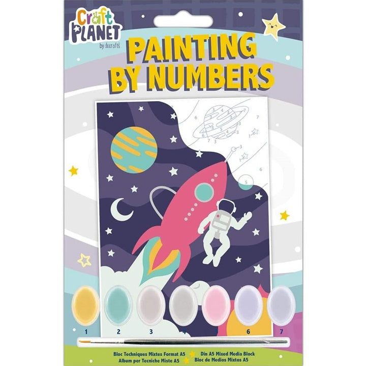 Malowanie po numerach dla dzieci Craft Planet | różne obrazki | Artmie