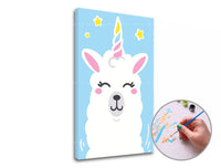 Malowanie po numerach LAMA SINGLE CUT