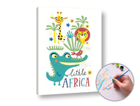 Malowanie po numerach LITTLE AFRICA | niski poziom trudności | Artmie