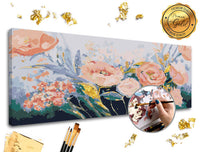 Malowanie po numerach PREMIUM GOLD | Ogród różany | Artmie