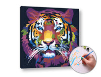 Malowanie po numerach TIGER JUNGLE | niski poziom trudności | Artmie