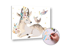 Malowanie według liczb SARNEK BAMBI | niski poziom trudności | Artmie