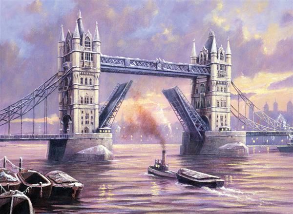 Malowanie według numerków zestaw Royal & Langnickel - Tower Bridge | Artmie