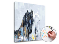Malowanie według numerów HORSE MAJESTY | niski poziom trudności | Artmie