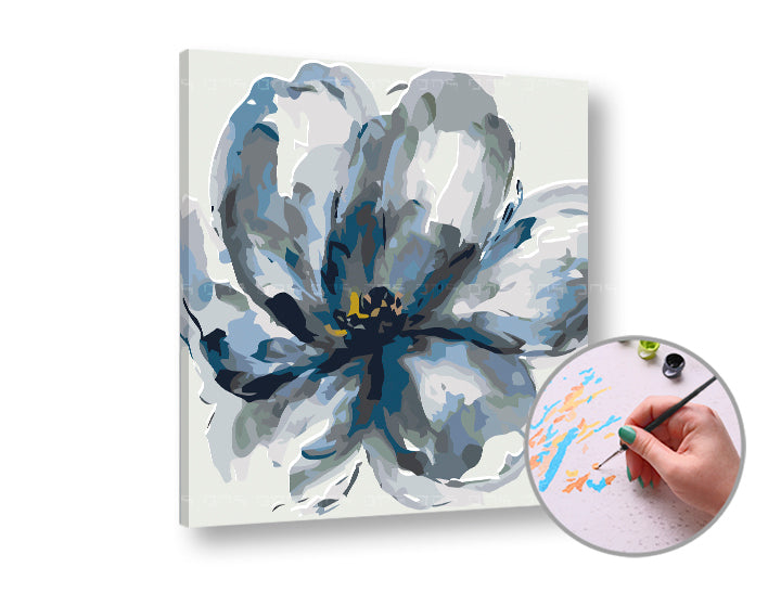 Malowanie według numerów MYSTIC FLOWER | niski poziom trudności | Artmie