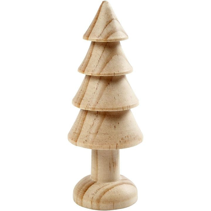 Mała drewniana choinka 10 cm | Artmie