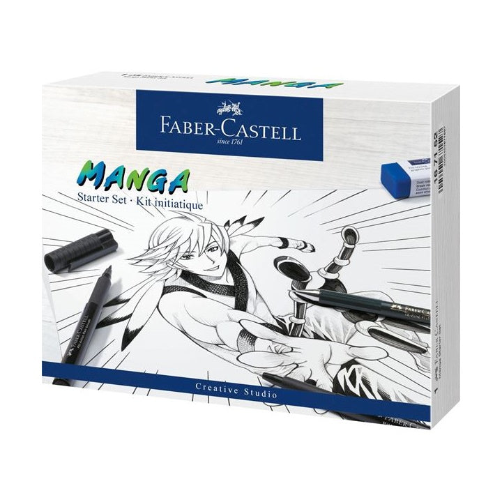 MANGA zestaw startowy do rysowania komiksów Faber-Castell | Artmie