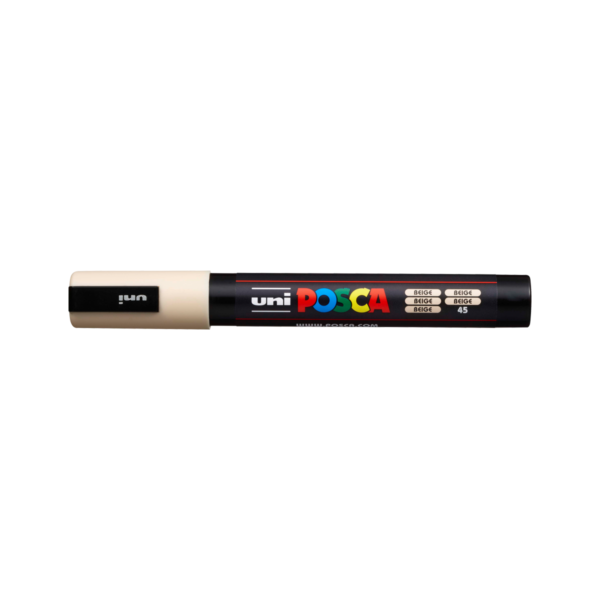 Marker akrylowy Posca PC-5M, 1,8 – 2,5 mm, beżowy (45)