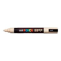 Marker akrylowy Posca PC-5M, 1,8 – 2,5 mm, beżowy (45)