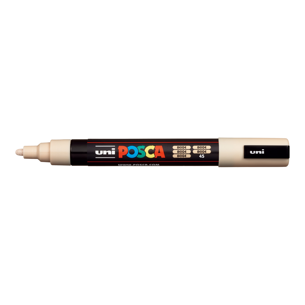 Marker akrylowy Posca PC-5M, 1,8 – 2,5 mm, beżowy (45)