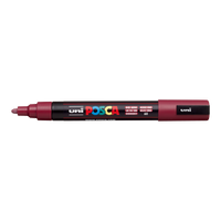 Marker Posca PC-5M, 1,8 - 2,5 mm, bordowy (60)