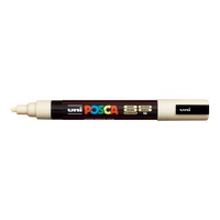 Marker Posca PC-5M, 1,8 – 2,5 mm, kremowy