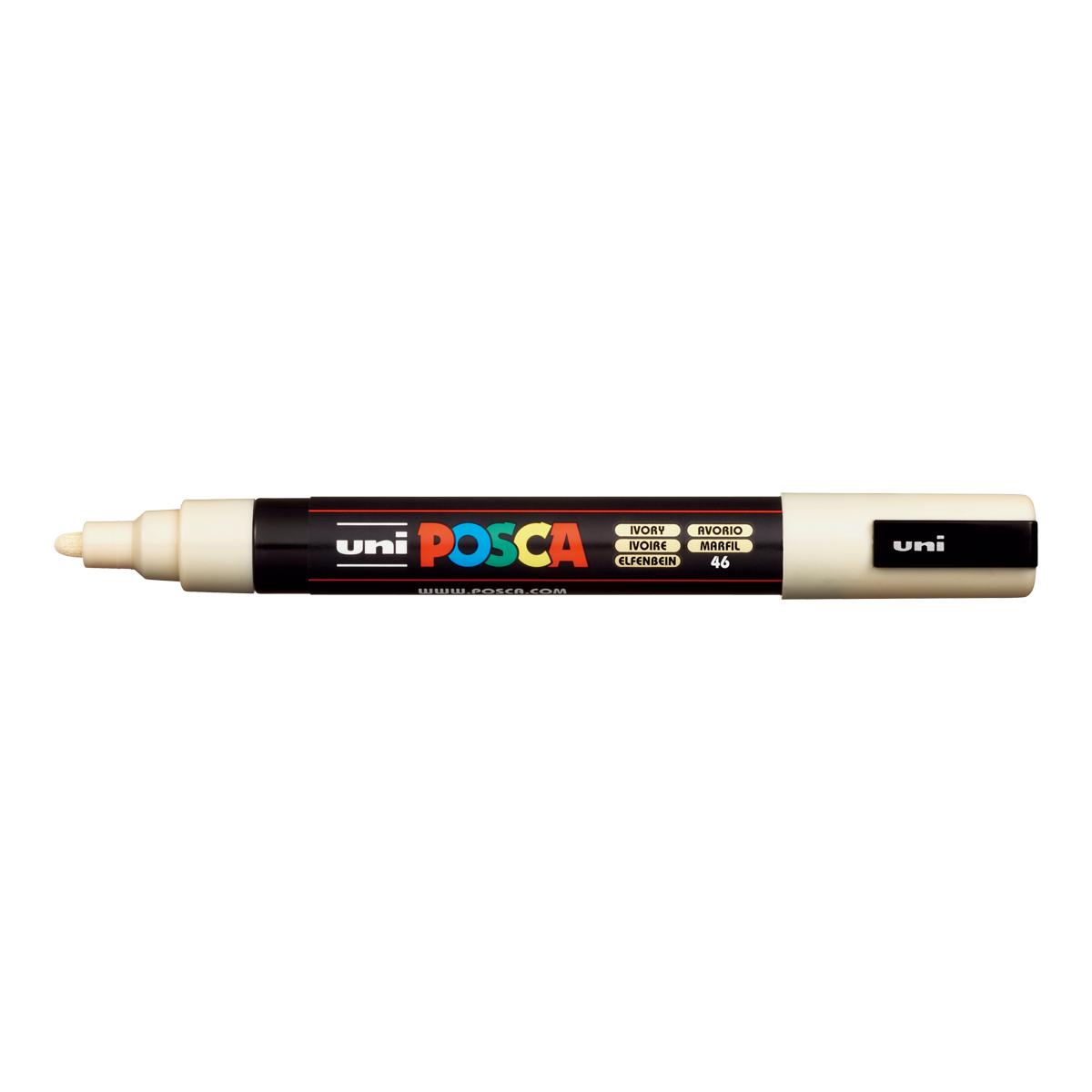Marker Posca PC-5M, 1,8 – 2,5 mm, kremowy