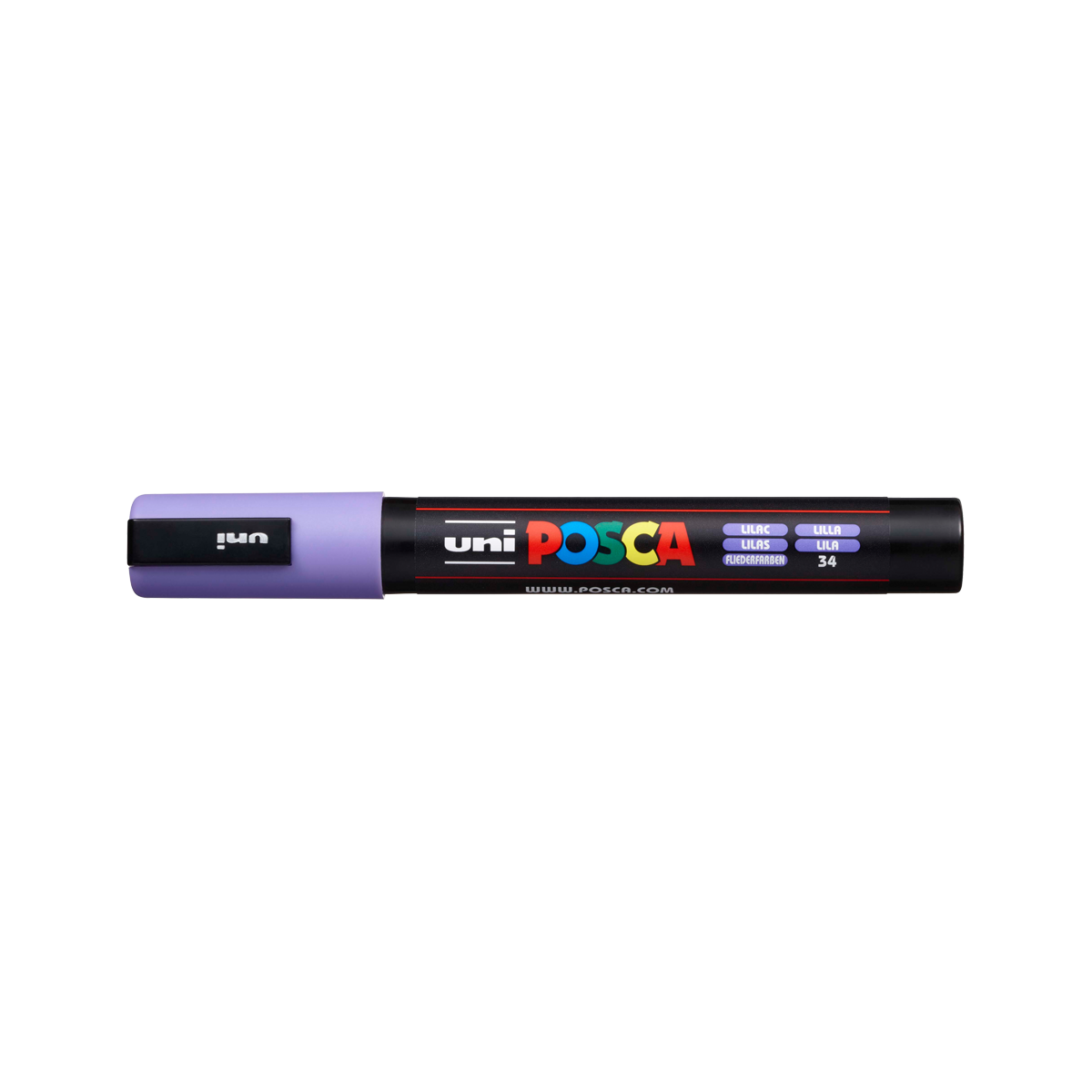 Marker Posca PC-5M, 1,8 – 2,5 mm, liliowy (34)