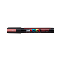 Marker Posca PC-5M, 1,8 – 2,5 mm, metaliczna czerwień (M15)