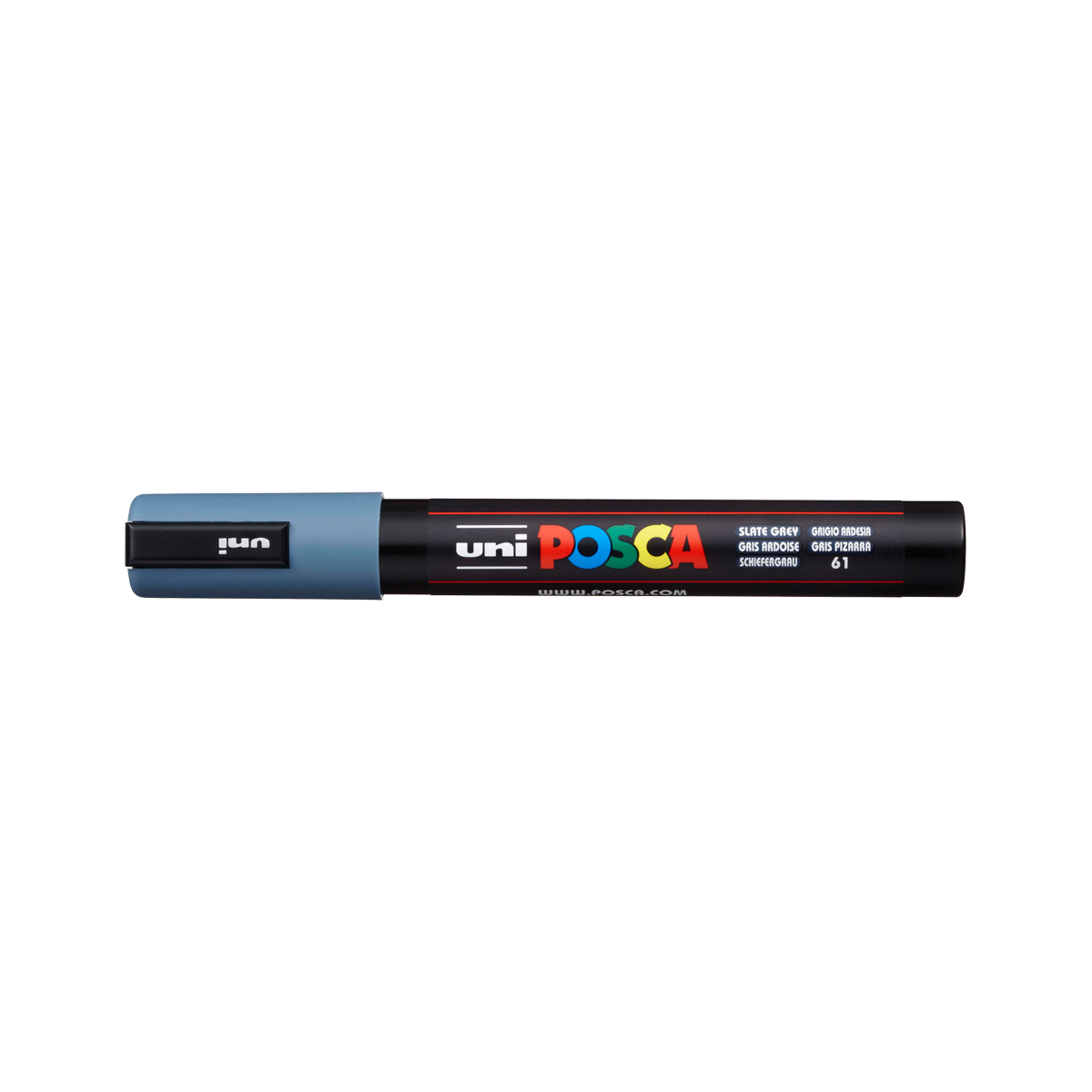 Marker Posca PC-5M, 1,8 – 2,5 mm, łupek