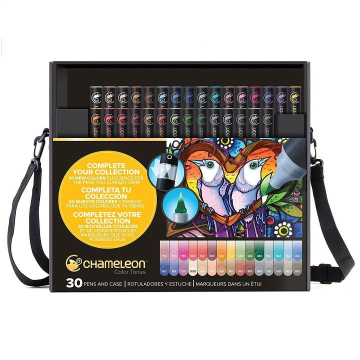 Markery CHAMELEON Zestaw 30 Pen Complete  Your Collection | Artmie