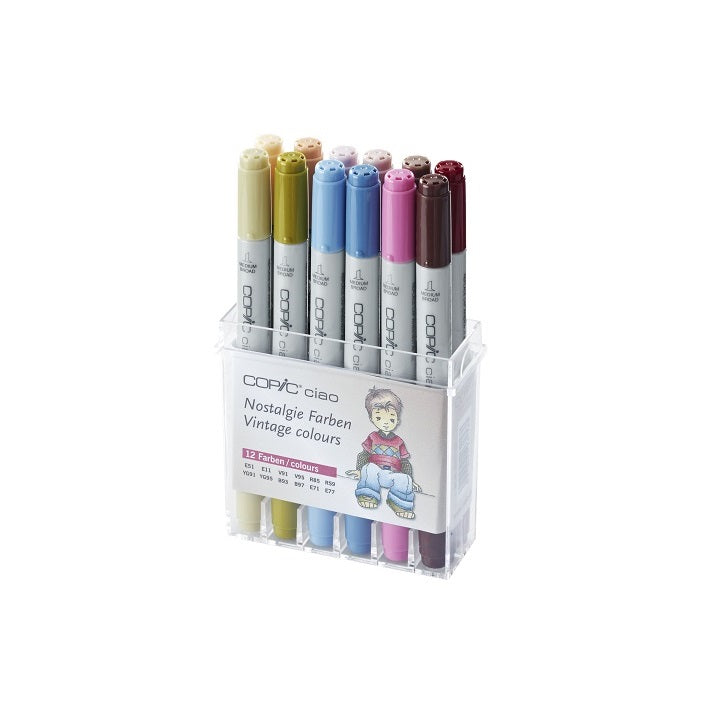 Markery COPIC Ciao Vintage Colours / 12szt | Artmie