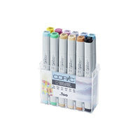 Markery COPIC Classic Pastel Colours / 12 szt | Artmie