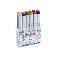 Markery COPIC Classic Summer Colours / 12 szt | Artmie